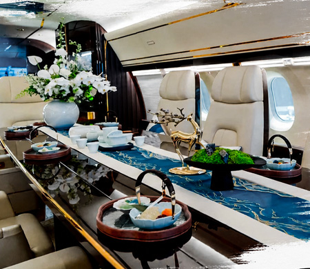İlk Comac Business Jet Göklerle Buluştu