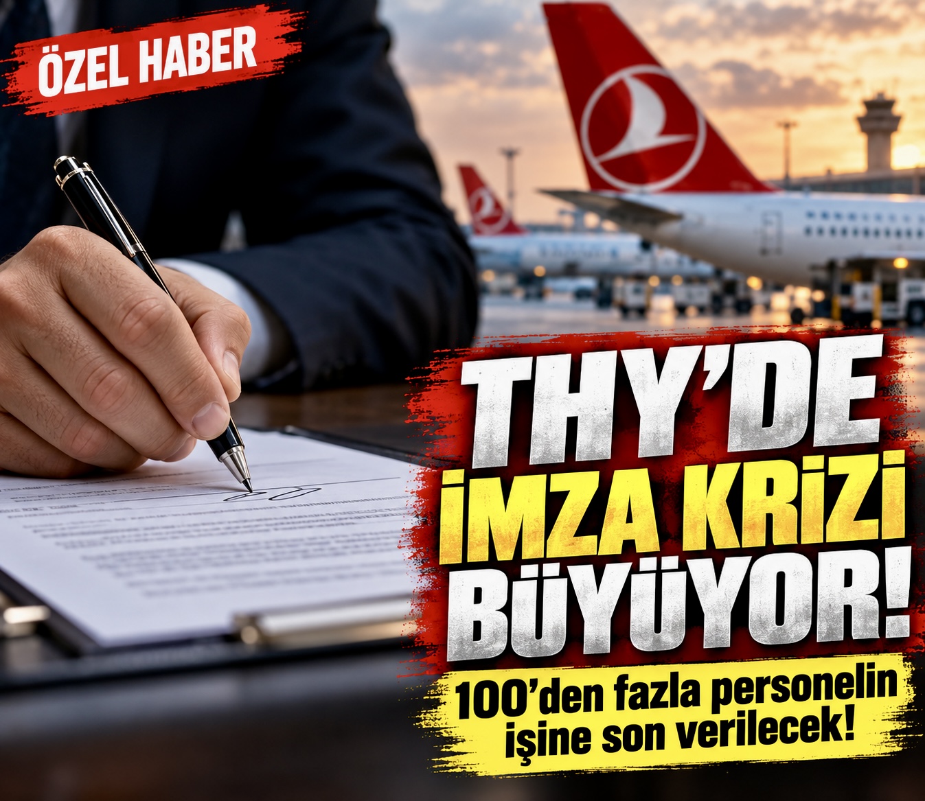 THY’de imza krizi büyüyor!