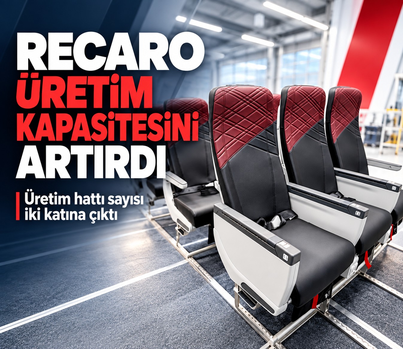 Uçak koltuğu üreticisi Recaro üretim kapasitesini büyüttü