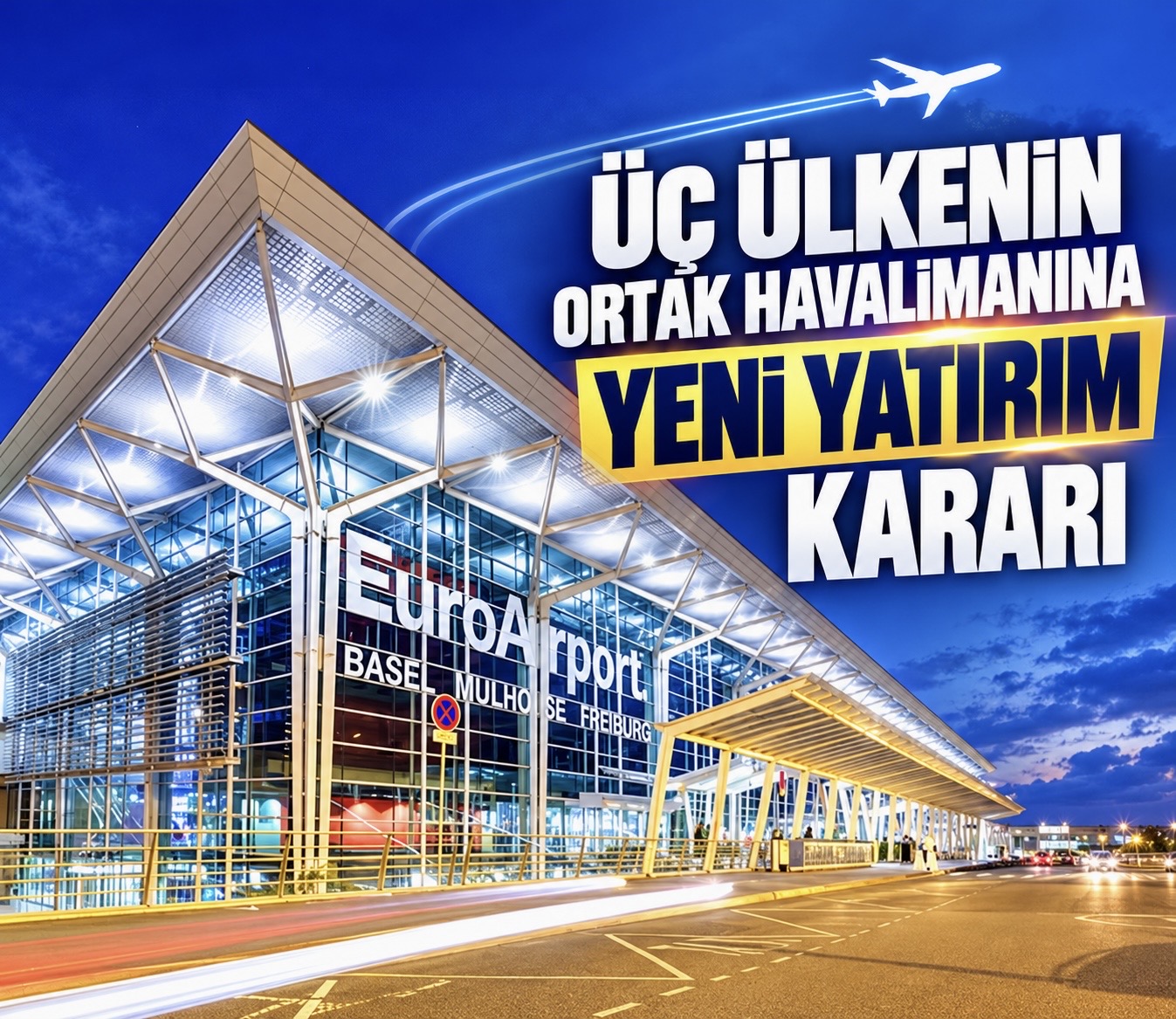 Üç ülkenin ortak havalimanı için yeni yatırım kararı
