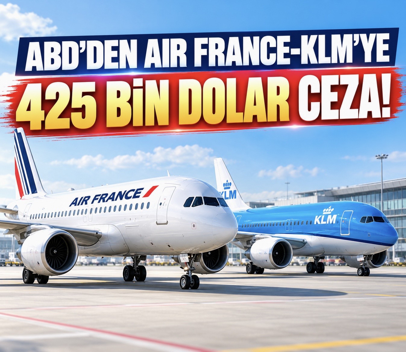 ABD’den Air France-KLM’e 425 bin dolar ceza!