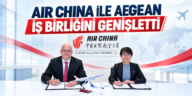 Air China ile Aegean arasındaki iş birliği genişletildi