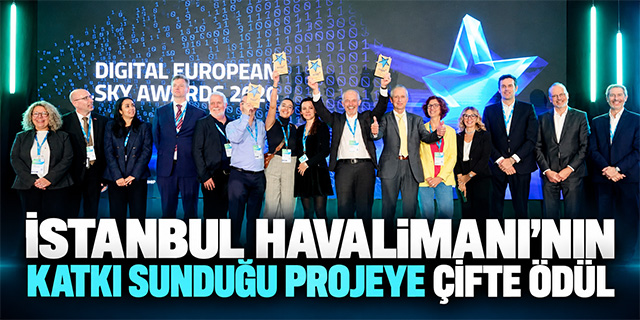 İstanbul Havalimanı'nın katkı sunduğu projeye çifte ödül