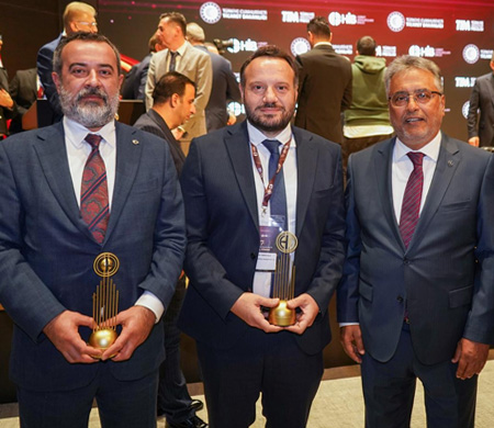 TGS’ye Yer Hizmetleri Kategorisinde HİB’den Ödül