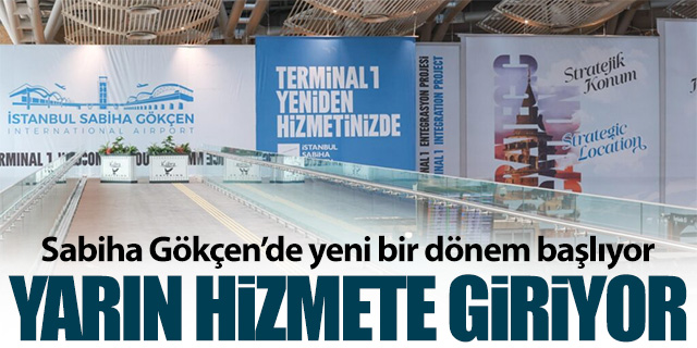 Sabiha Gökçen'de yeni dönem