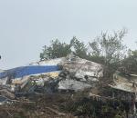 Düşen uçağın enkazına ulaşıldı; 15 kişi hayatını kaybetti