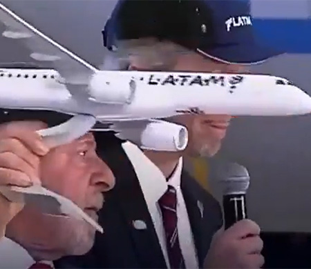 Brezilya Devlet Başkanı sosyal medyada gündem oldu