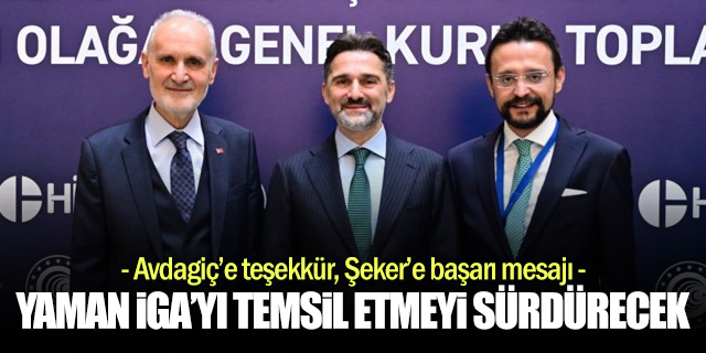 Turgay Yaman, yeniden HİB Yönetim Kurulu Üyeliğine seçildi