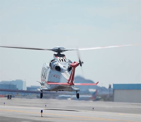 AW139 helikopteri ilk kez otonom uçtu