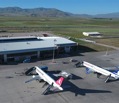 Erzurum Havalimanı'nda 400 Kilometrelik Altyapı Yenileniyor