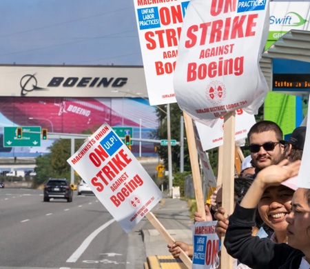 Boeing İşçilerinden Grev Sinyali