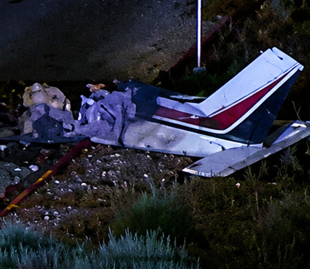 ABD'de uçak düştü... Pilot hayatını kaybetti!