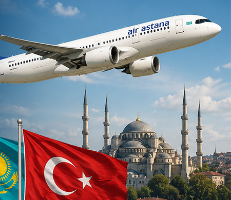 Kazakistan’dan Türkiye’ye Yeni Uçuş Hamlesi