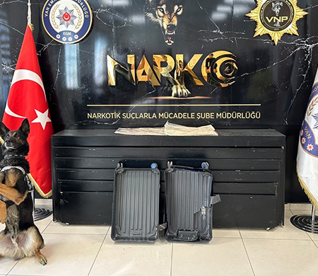 Van Havalimanı'nda uyuşturucu operasyonu