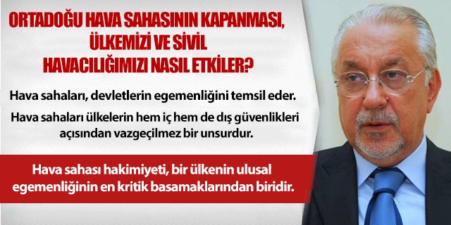 KÖŞE / ORTADOĞU HAVA SAHASININ KAPANMASI, ÜLKEMİZİ VE SİVİL HAVACILIĞIMIZI NASIL ETKİLER?