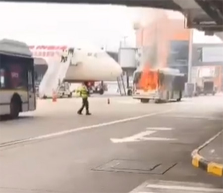 Apronda korku dolu anlar!