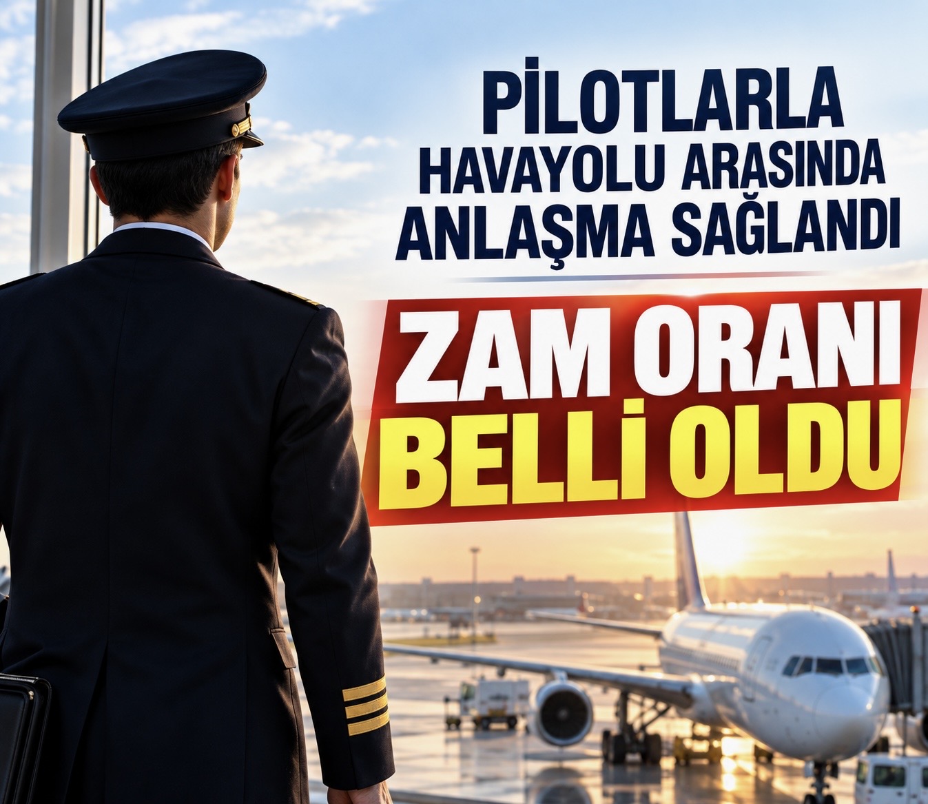 Pilotlarla havayolu arasında anlaşma sağlandı