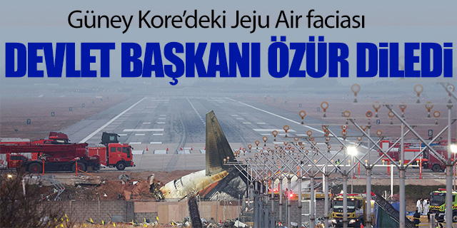 Jeju Air faciasının yıl dönümünde Devlet Başkanı özür diledi