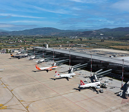 Muğla’nın iki havalimanı 10 milyon sınırına dayandı