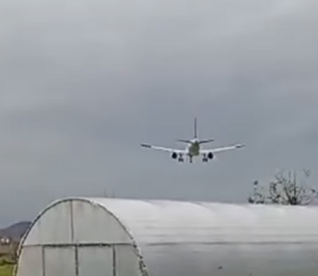 THY uçağı Zonguldak'ı pas geçti Ankara'ya indi