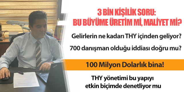 KÖŞE / 3 BİN KİŞİLİK SORU: BU BÜYÜME ÜRETİM Mİ, MALİYET Mİ?