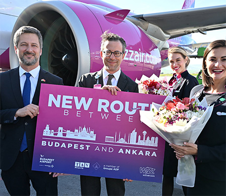 Esenboğa-Budapeşte direkt seferleri başladı