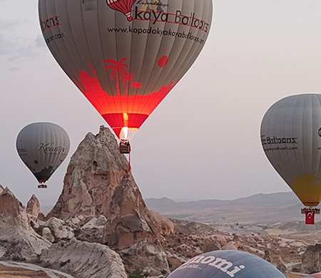 Balonlar Zafer Bayramı için havalandı