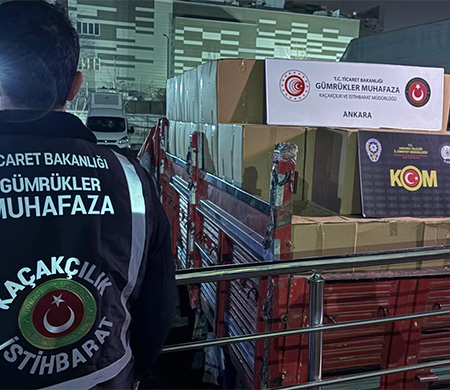 Gümrüklerde 74,8 milyar liralık kaçak eşya ele geçirildi
