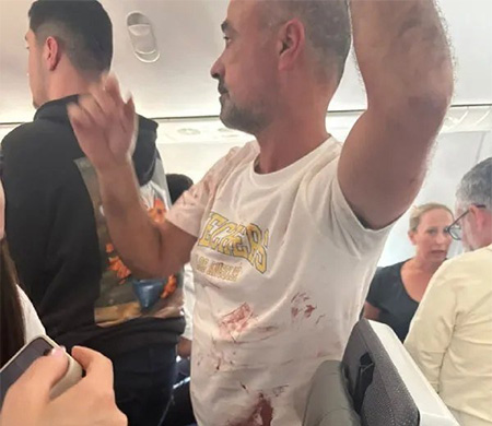 Kaçırılma değil kavga! Flydubai uçağında şoke eden olay!