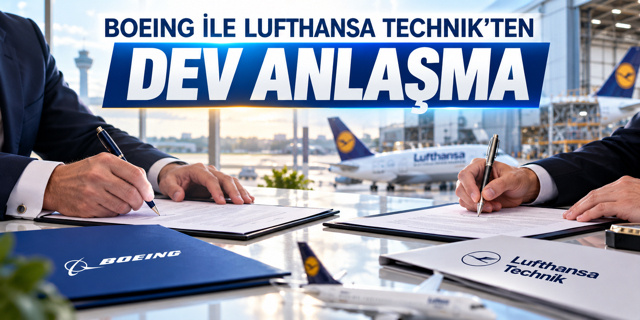 Boeig ile Lufthansa Technik’ten dev iş birliği
