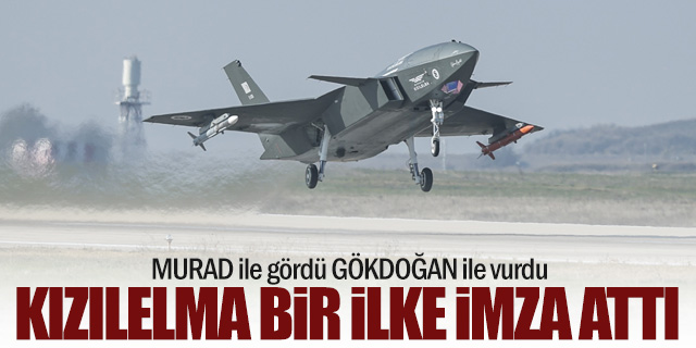 Bayraktar KIZILELMA bir ilke imza attı