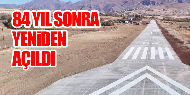 Nuri Demirağ'ın mirası havalimanı 84 yıl sonra yeniden hayat buldu