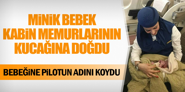 MİNİK BEBEK UÇAKTA HAYATINI KAYBETTİ