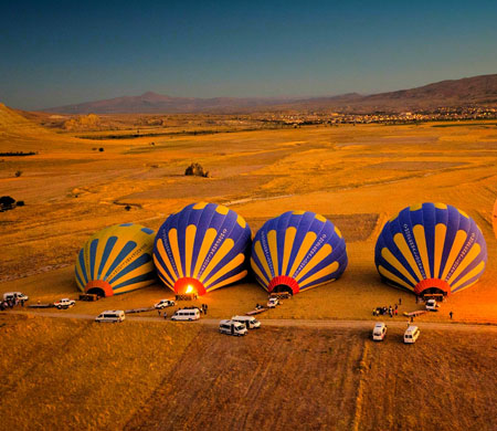 Balon uçuşları günlerdir yapılamıyor