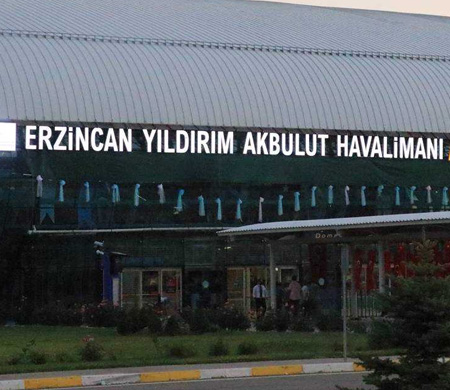 Erzincan Yıldırım Akbulut Havalimanı'nın trafik verileri belli oldu