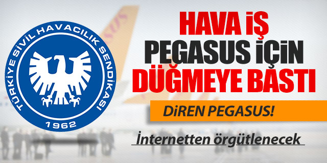 Hava İş Pegasus’ta internetten örgütlenecek