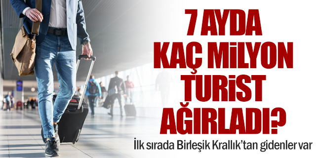 İspanya'ya 7 ayda 55 milyondan fazla turist gitti