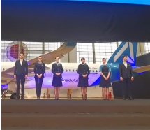 AJET boyamalı ilk uçak tanıtıldı