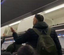 Anadolujet uçağında hem korku hem tepki