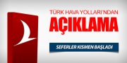 THY'DEN İSTANBUL YOLCULARINA AÇIKLAMA