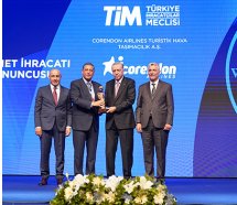 Corendon en çok hizmet ihracatı yapan ilk 10 firma arasında