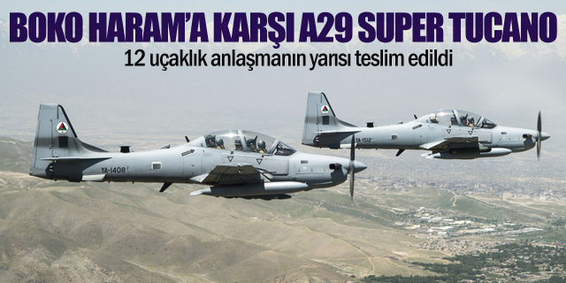 Boko Haram'a karşı savaş uçağı aldılar